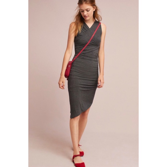 Anthropologie Dresses & Skirts - Anthro Moulinette Soeurs Gray Arden Knit Dress